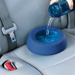 Kurgo Splash Free Travel Bowl Blue