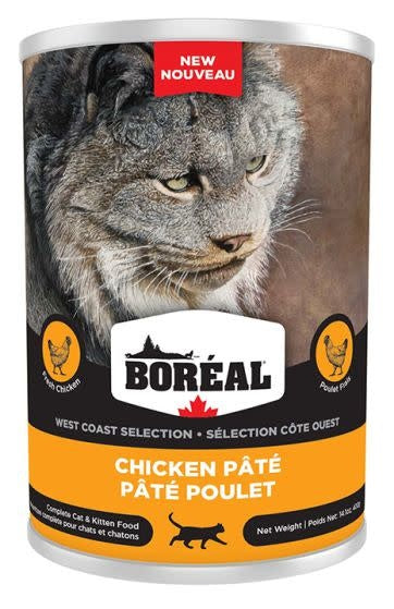 Boreal West Coast Chicken Pate Wet Cat Food 400 g