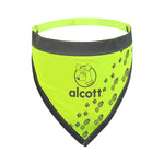 Alcott Visibility Dog Bandana Neon Yellow Large