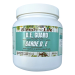 220 gram container of Blends for Life Diatomaceous Earth DE Guard Pet supplement.