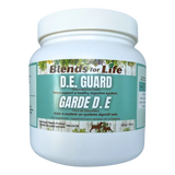 220 gram container of Blends for Life Diatomaceous Earth DE Guard Pet supplement.