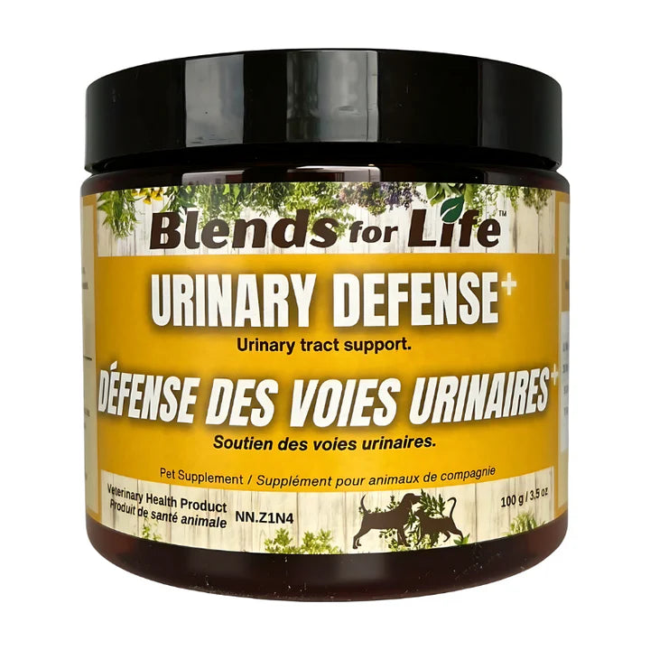 Jar of blends for life Urinary Defense+. 100 grams.