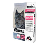 Boreal dry Cat Food, Indoor Adult recipe for urinary health, hairball & dental support, grain-free, 5 lb.