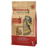 A bag of Carna4 Hand Crafted Dog Food, Chicken Recipe, Synthetic-Free, Made in Canada, 3 lb