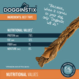 Dogginstix Braided Beef Tripe Dog Treat