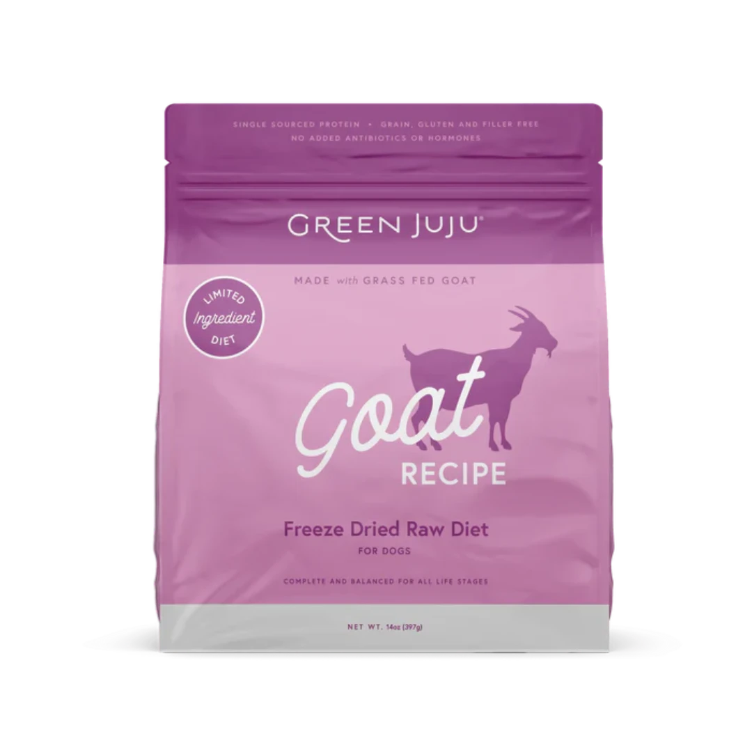 Green Juju Freeze-Dried Raw Goat Dog Food