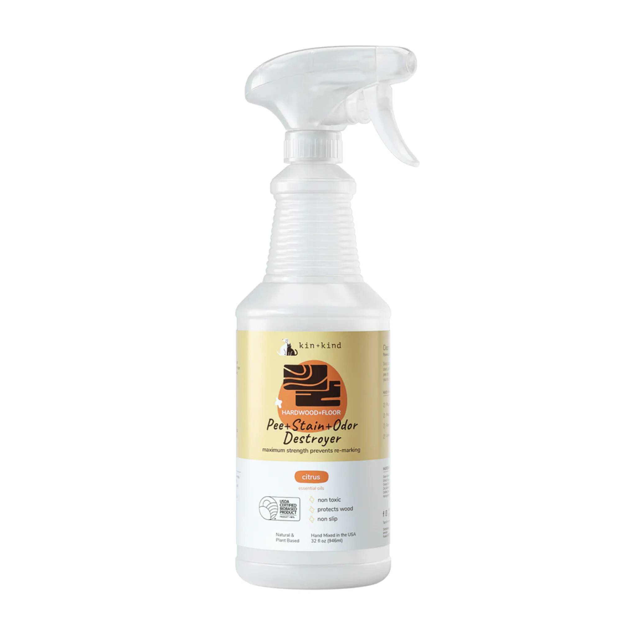 Kin & Kind Hardwood & Floor Pee, Stain, & Odour Destroyer Citrus 32 oz