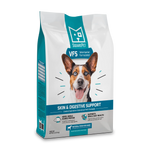 A bag of SquarePet Veterinarian Formulated Skin & Digestive Support Dog Food