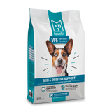 A bag of SquarePet Veterinarian Formulated Skin & Digestive Support Dog Food