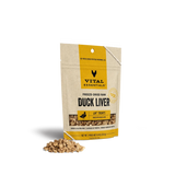 Vital Essentials Freeze-Dried Raw Duck Liver Cat Treats 0.9 oz