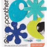 Hauspanther Atomic Flyers Cat Toy Ocean 4 Pack